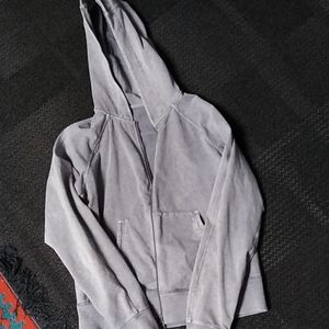 gray lululemon zip hoodie